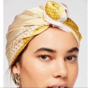 Free People Total Betty Silk Dot Bandana
